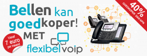 Goedkoper bellen met FlexibelVoip